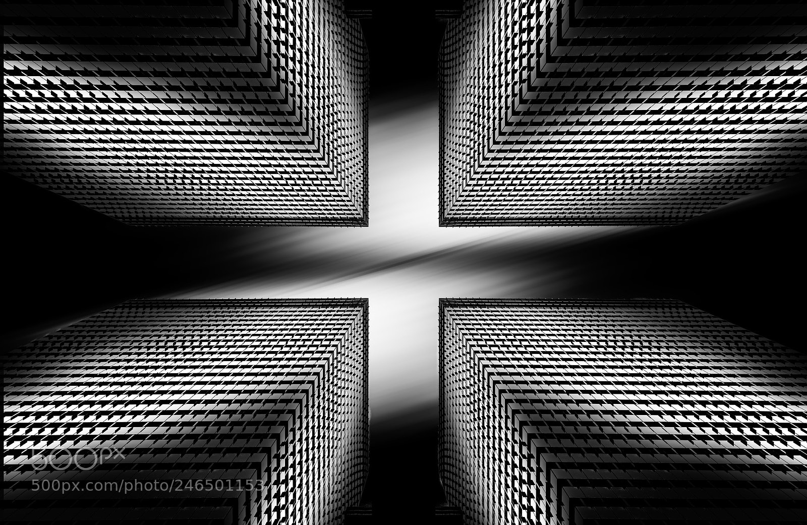 Canon EOS 5DS R sample photo. Towers in noir photography