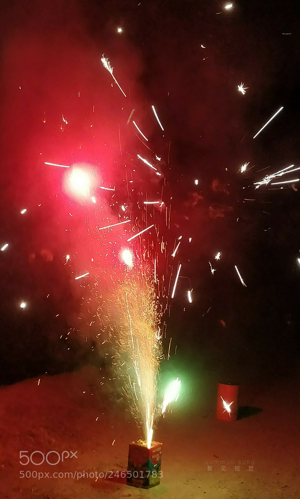 OnePlus 5T sample photo. Fireworks 烟花 photography