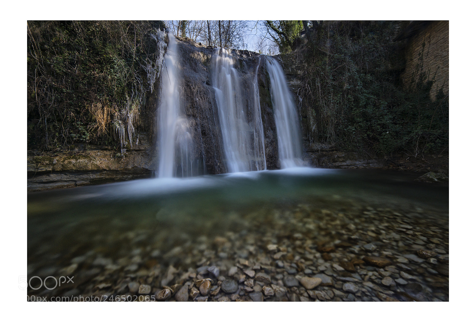 Nikon D800 sample photo. Cascata del tescio photography
