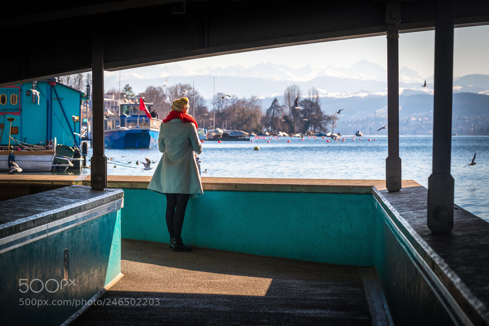 Nikon D850 sample photo. Zurich lake photography