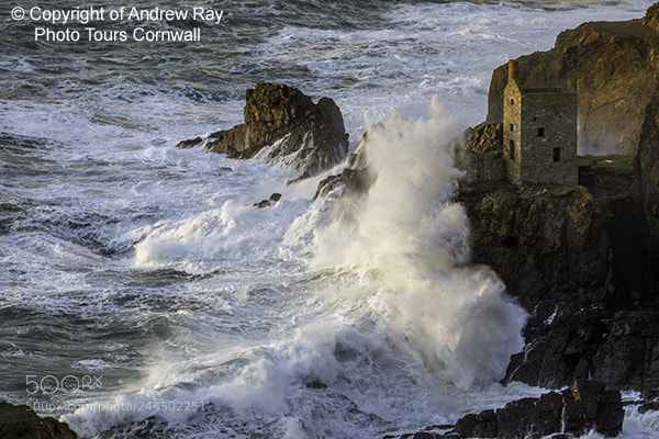 Canon EOS 5D Mark IV sample photo. Stormy evening at botallack photography
