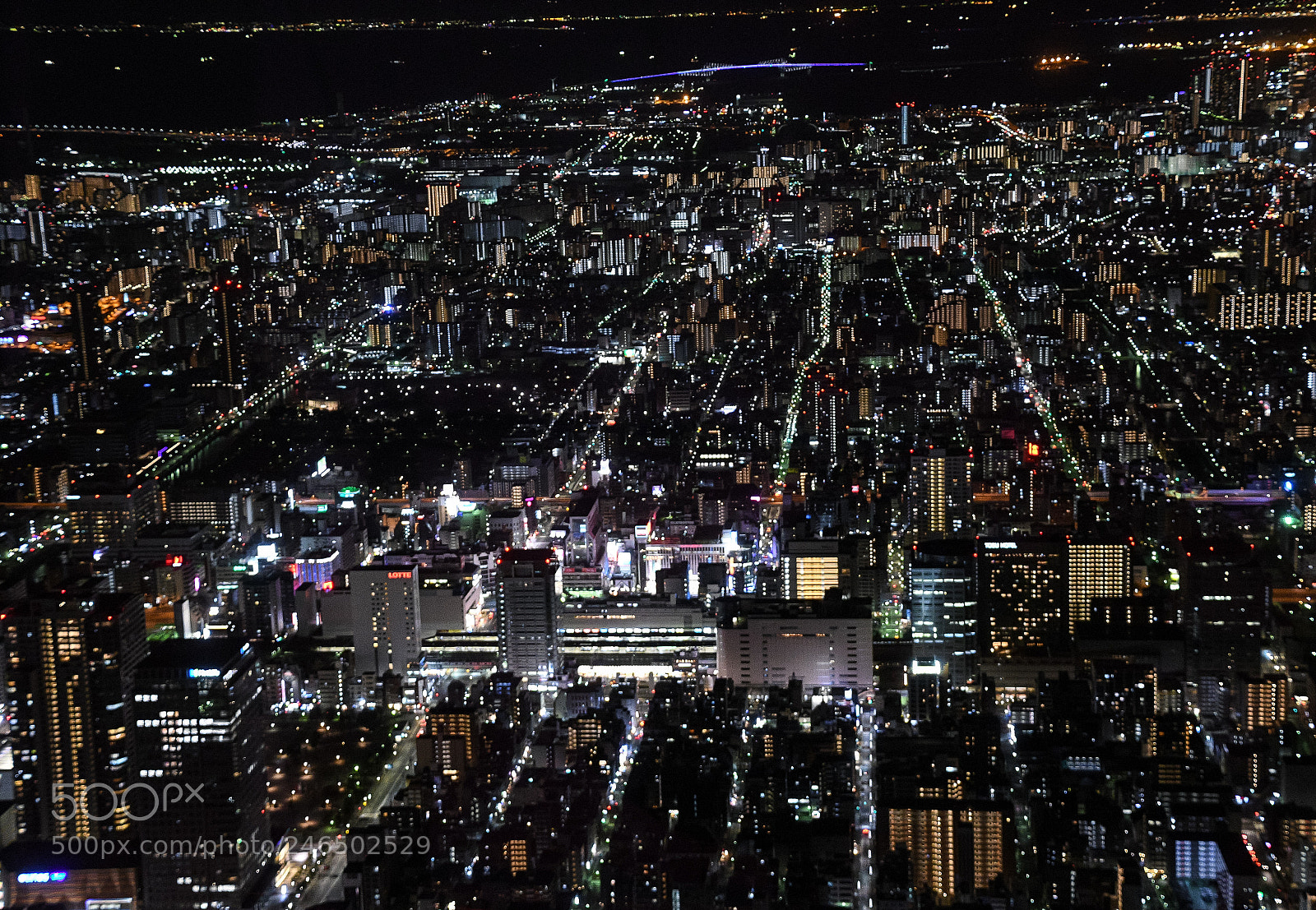 Nikon D500 sample photo. Tokyo from sky tree photography