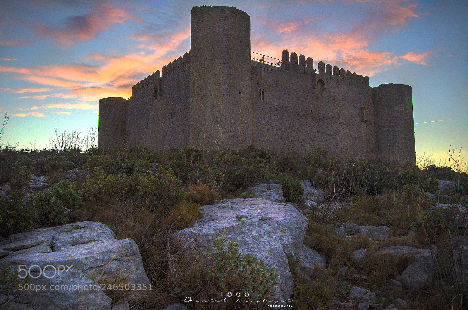 Nikon D5100 sample photo. Castell del montgrí photography
