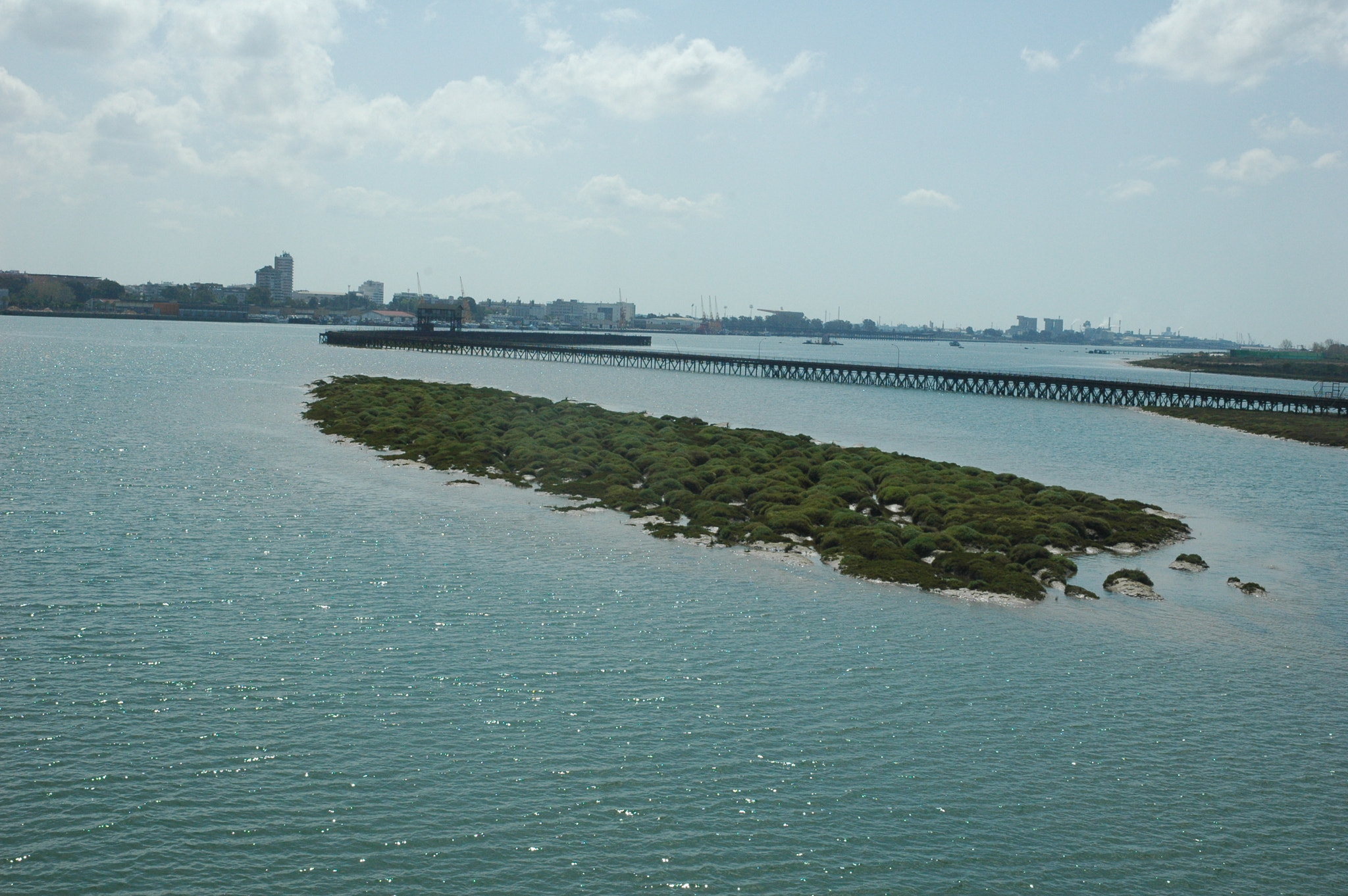 Nikon D70 sample photo. Muelle de tharsis - huelva photography