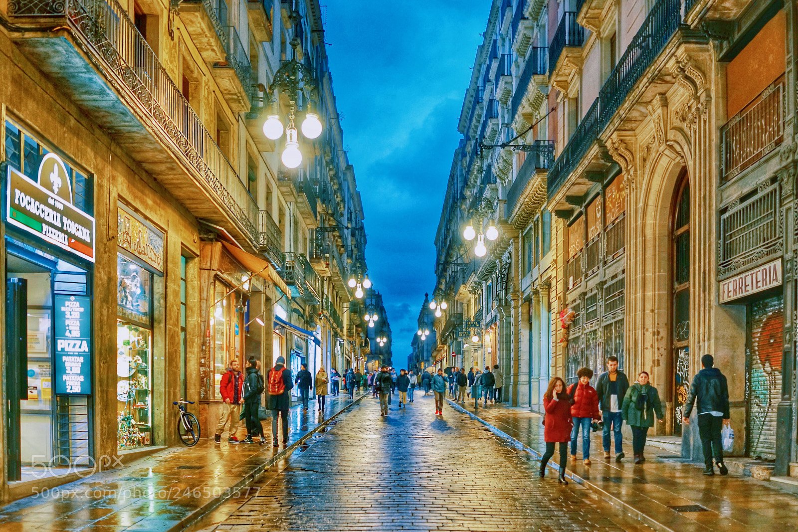 Sony Cyber-shot DSC-RX1R II sample photo. The street of barcelona photography