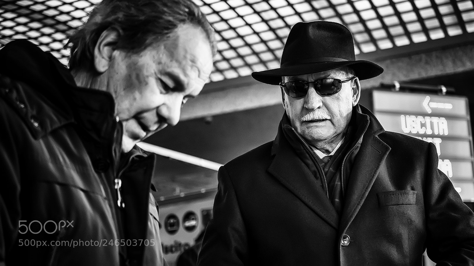 Olympus OM-D E-M10 II sample photo. Railway station #594 photography