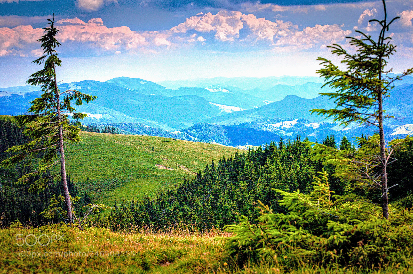 Canon EOS 5D sample photo. Carpathian landscape photography
