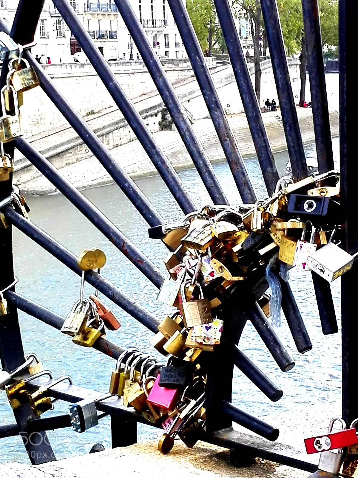 HUAWEI P8 Lite sample photo. Padlocks photography