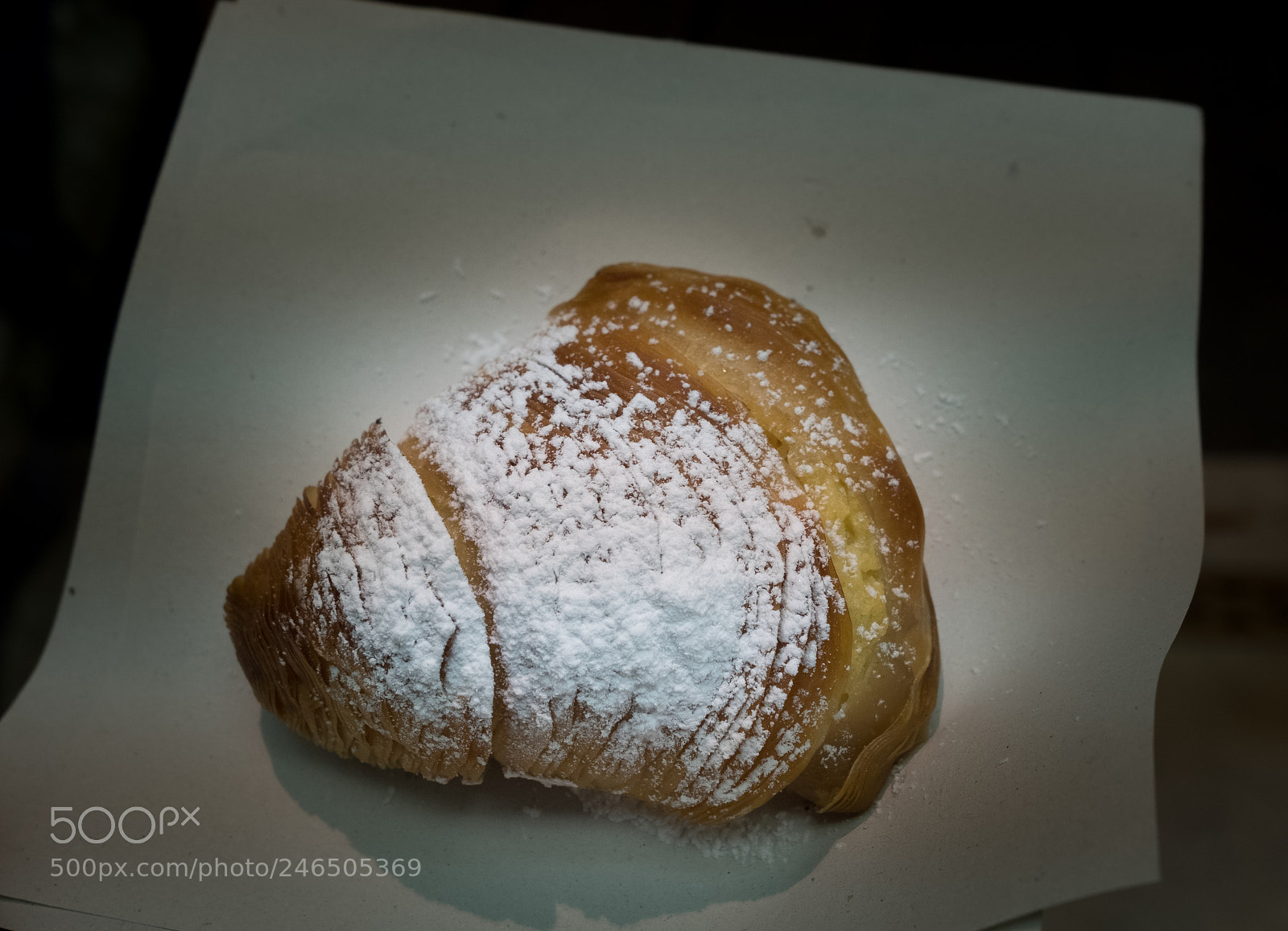 Fujifilm X-T2 sample photo. Neapolitan cake, sfogliatella photography