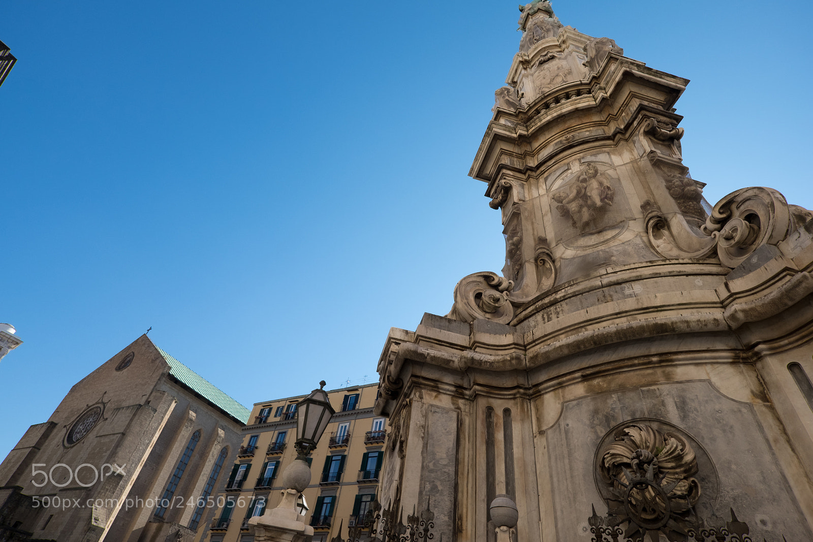 Fujifilm X-E2 sample photo. Piazza del gesu nuovo photography