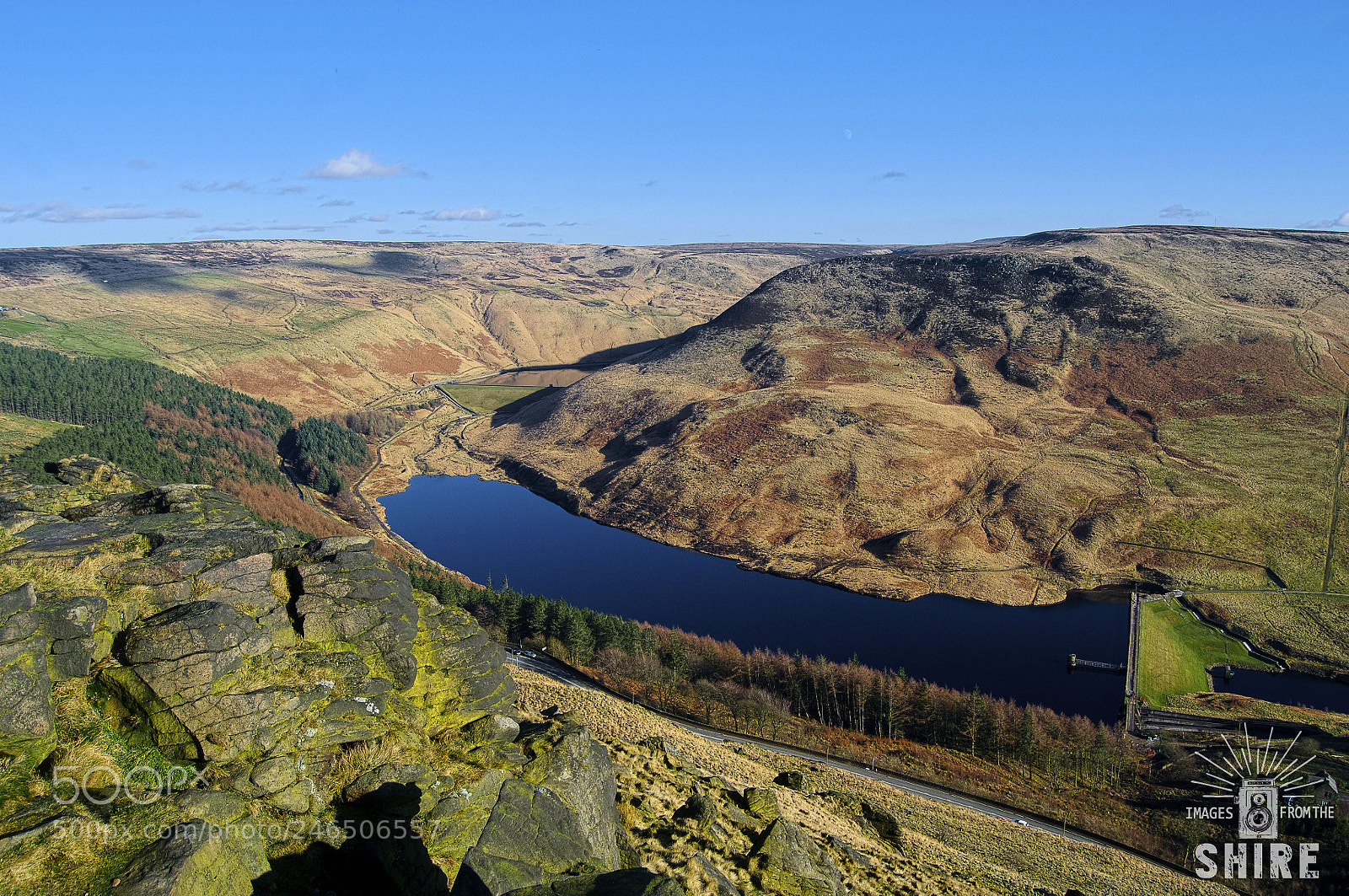 Nikon D300 sample photo. Yeoman hey reservoir photography