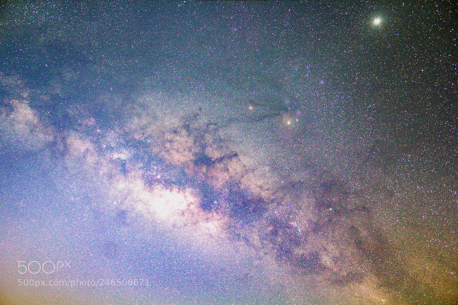 Canon EOS 60D sample photo. Milky way photography
