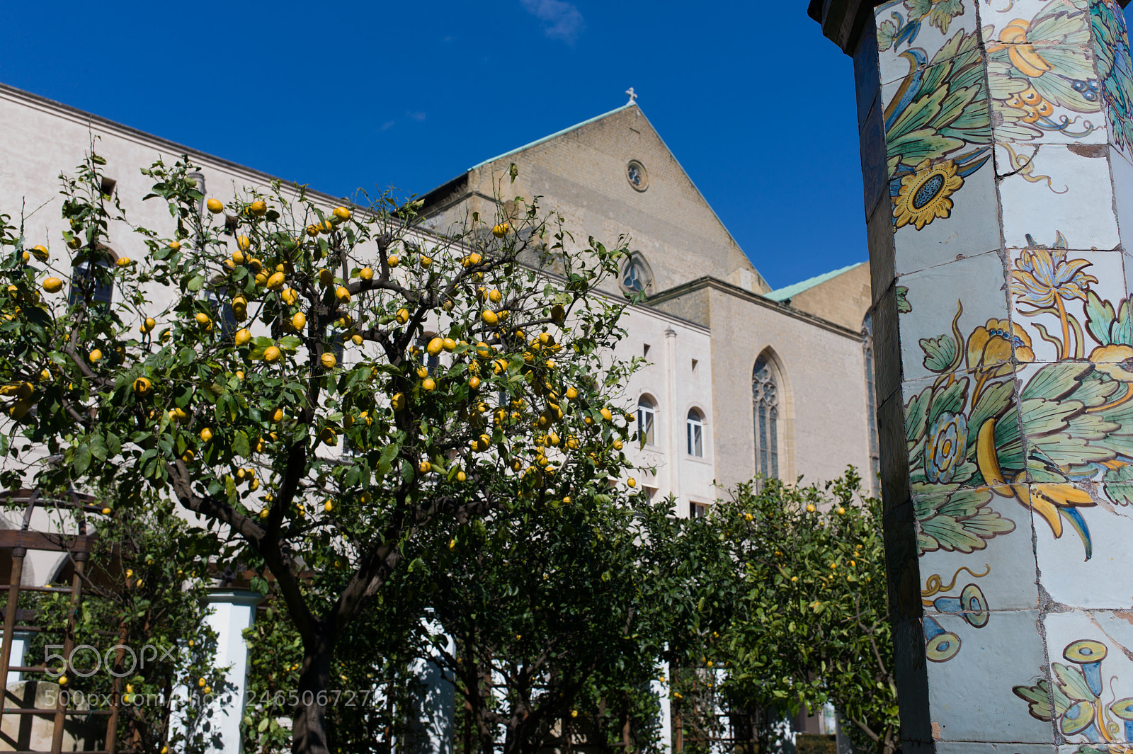 Leica M9 sample photo. Cloister st. chiara photography