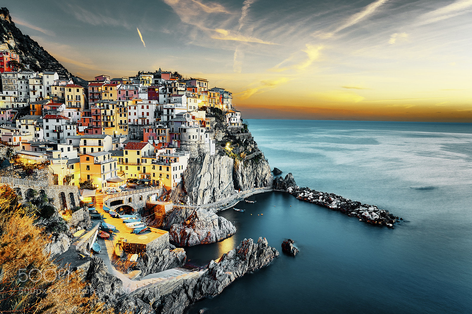 Sony a7R II sample photo. Manarola italie photography