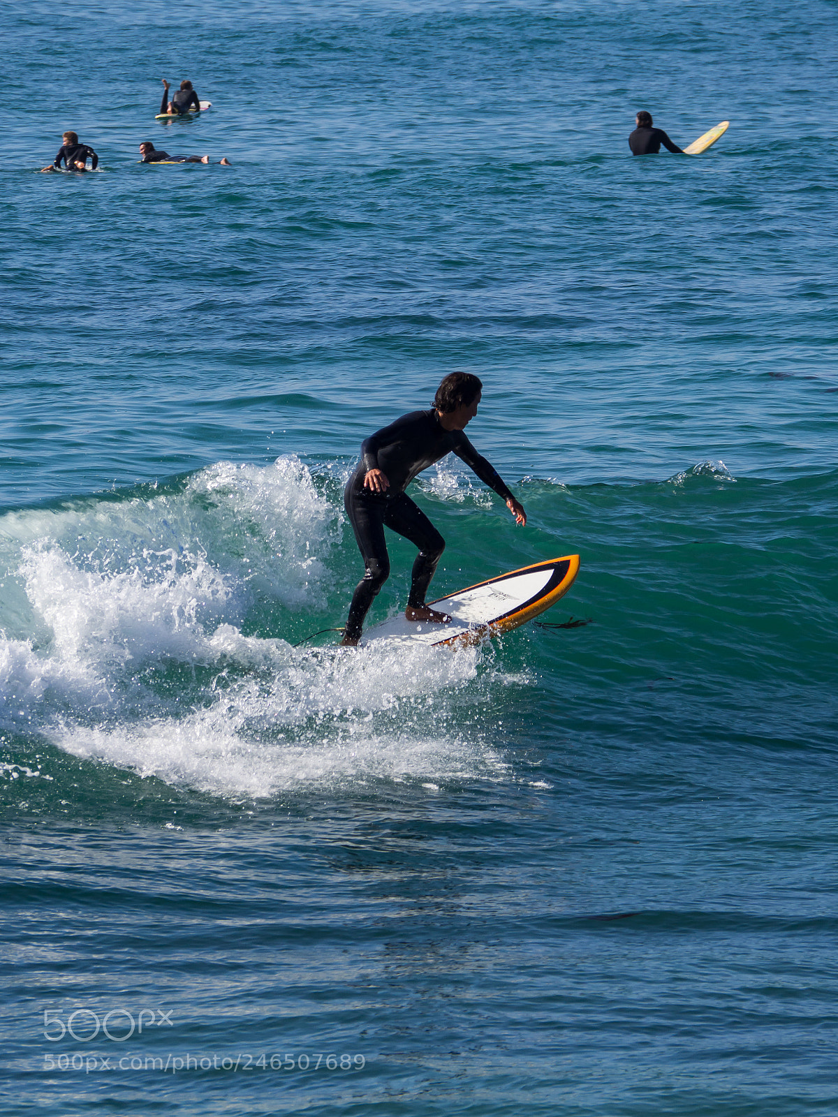 Olympus OM-D E-M10 II sample photo. Surfer morro bay photography