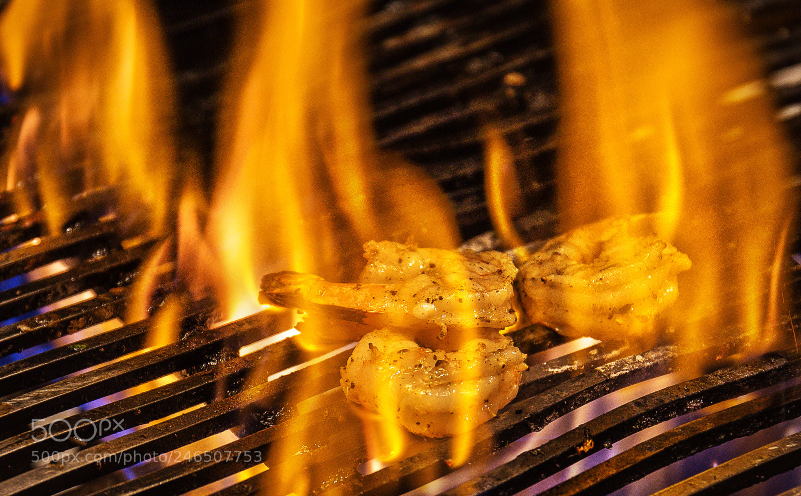 Canon EOS 6D sample photo. Grilled shrimp photography