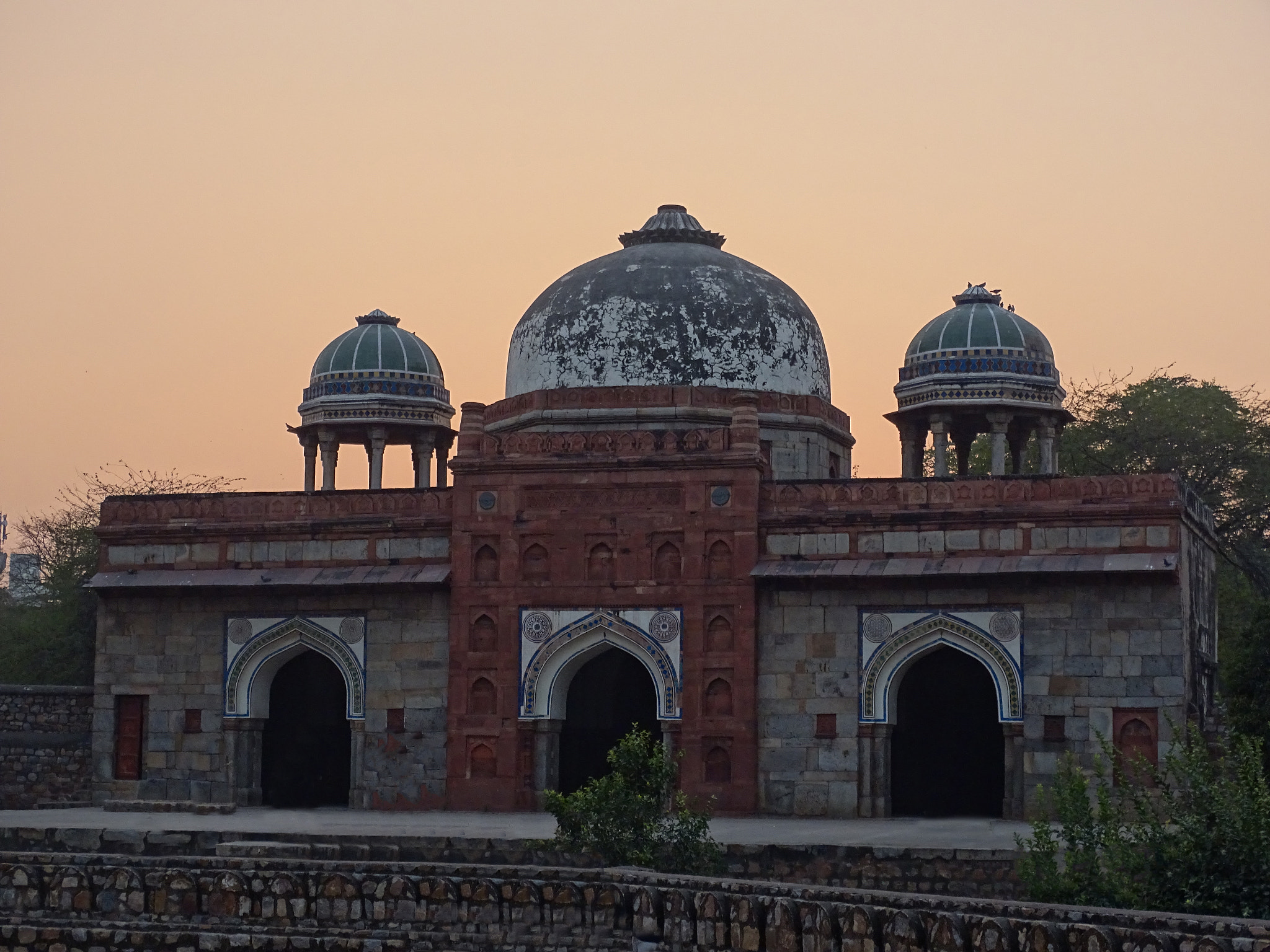 Sony Cyber-shot DSC-HX350 sample photo. Humayun tomb sunset photography