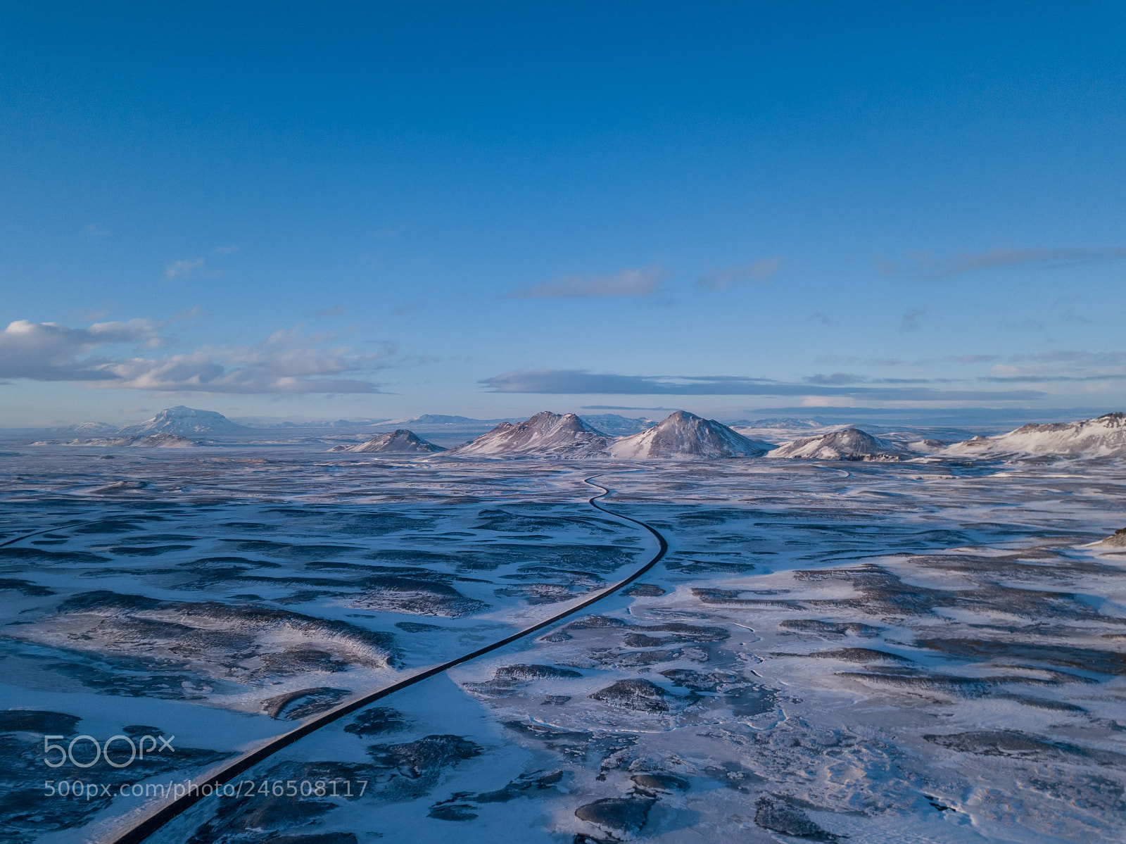 DJI FC220 sample photo. Northeast iceland photography
