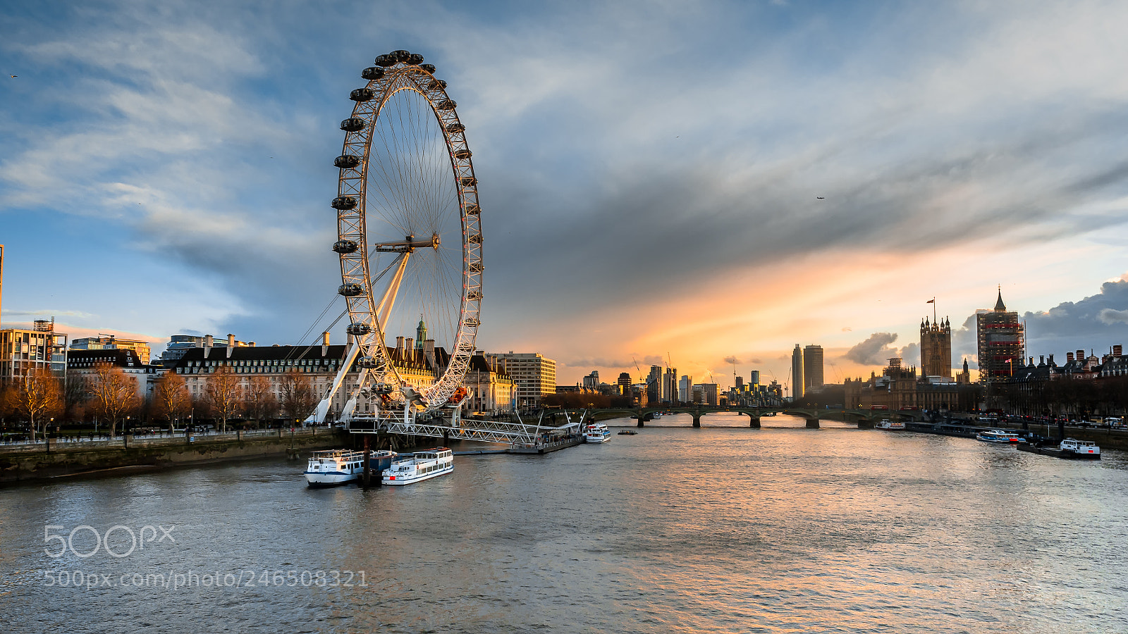 Olympus OM-D E-M5 II sample photo. London eye photography