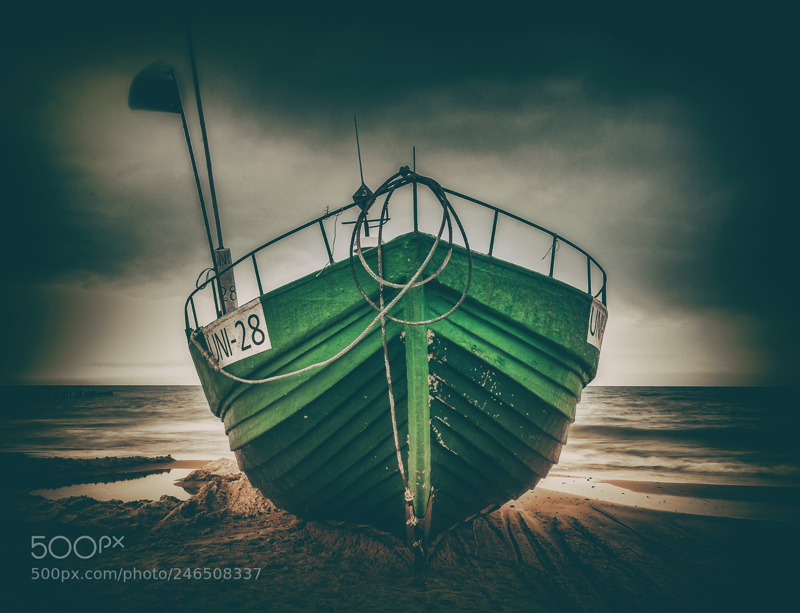 Nikon D300S sample photo. Old fishing boat photography