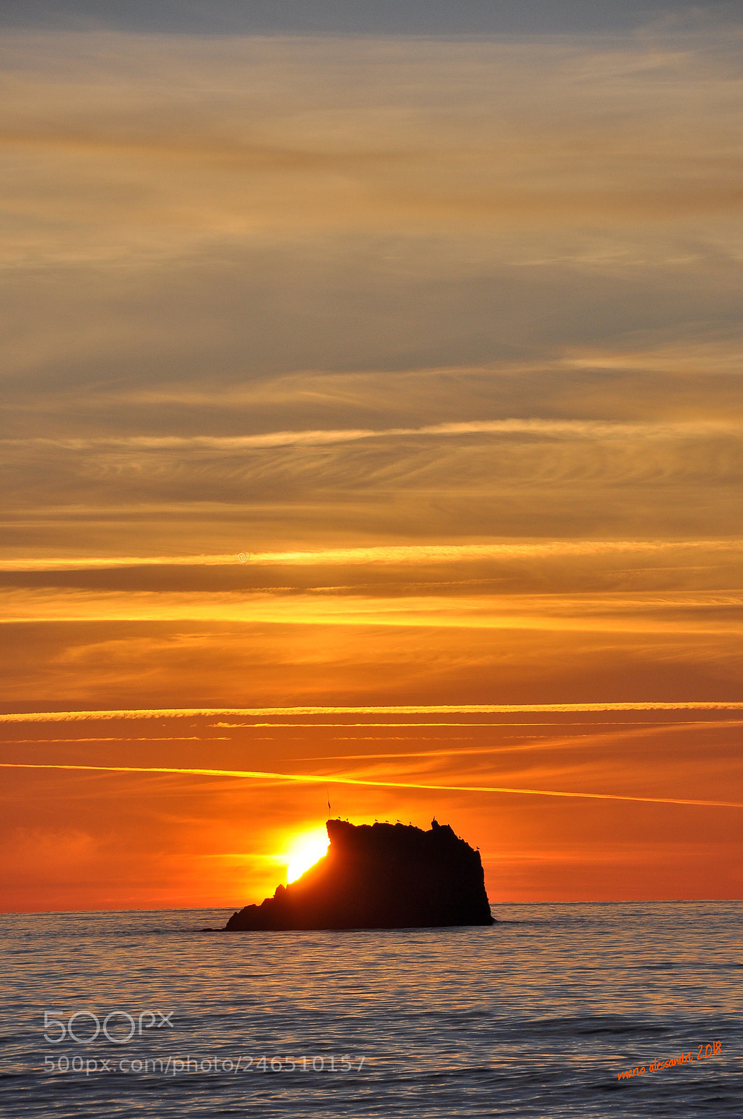 Nikon D90 sample photo. Tramonto sull isola photography
