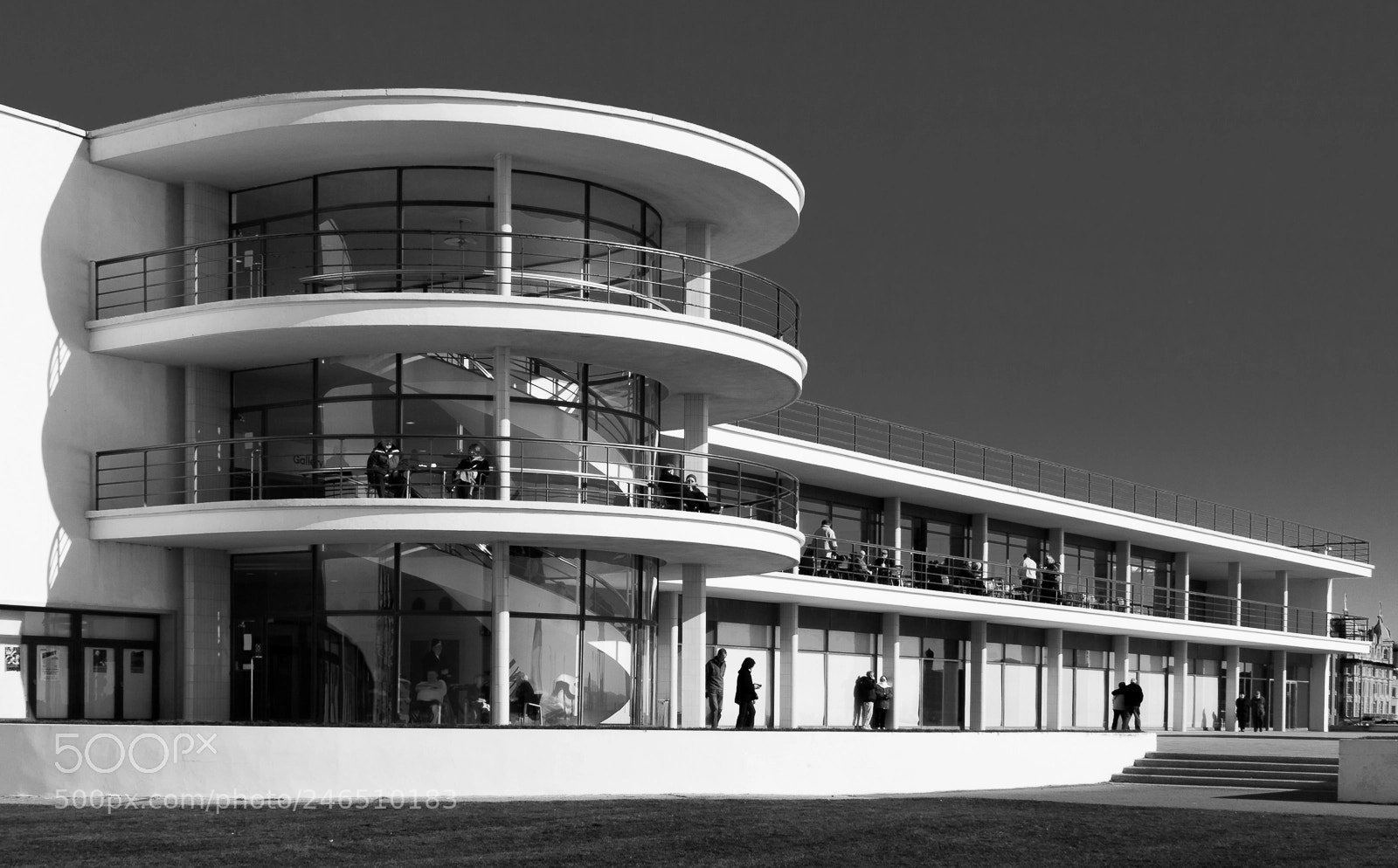 Canon EOS 30D sample photo. De la warr pavilion photography