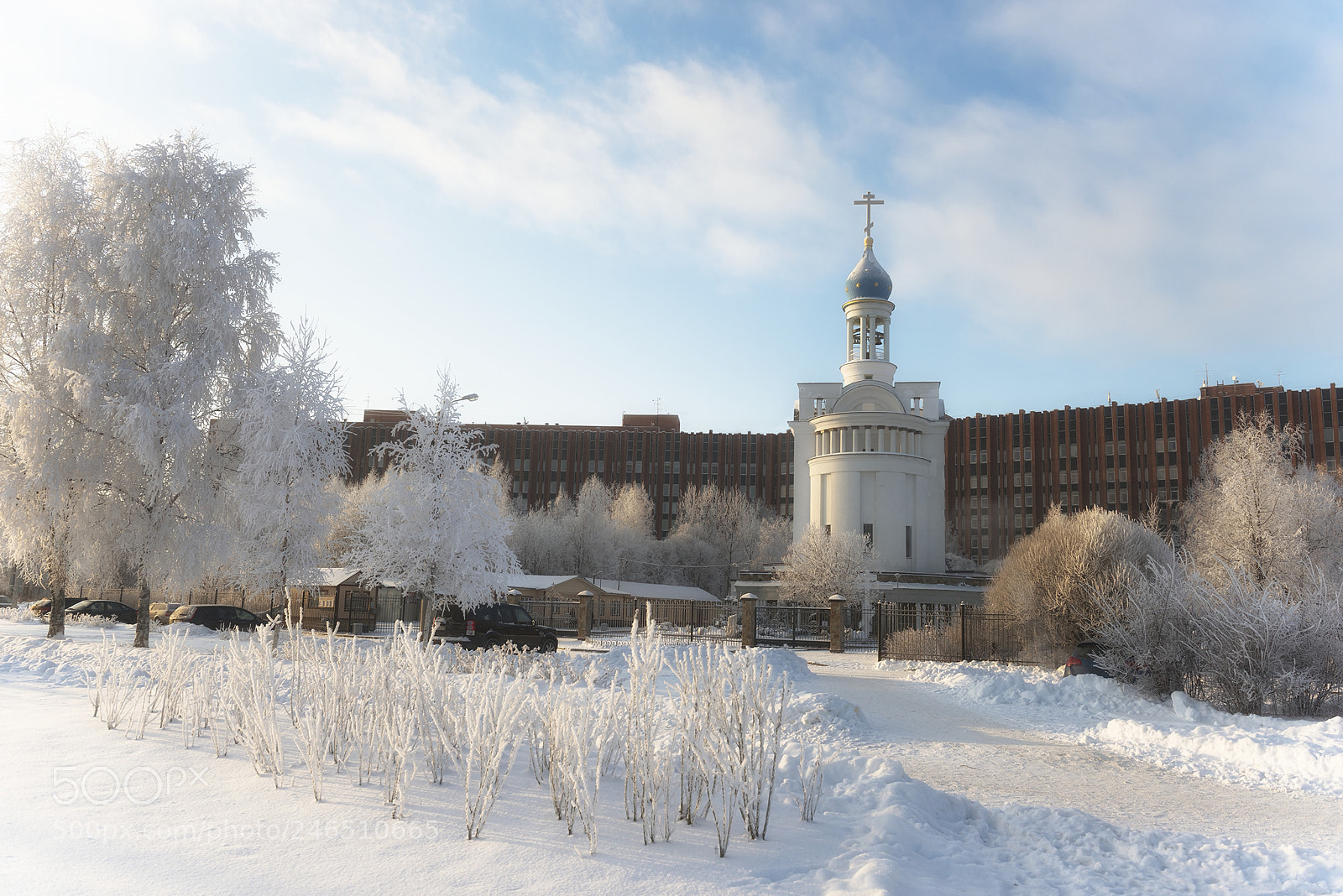 Nikon D800 sample photo. Храм Державной иконы Божией Матери. Зимний пейзаж photography
