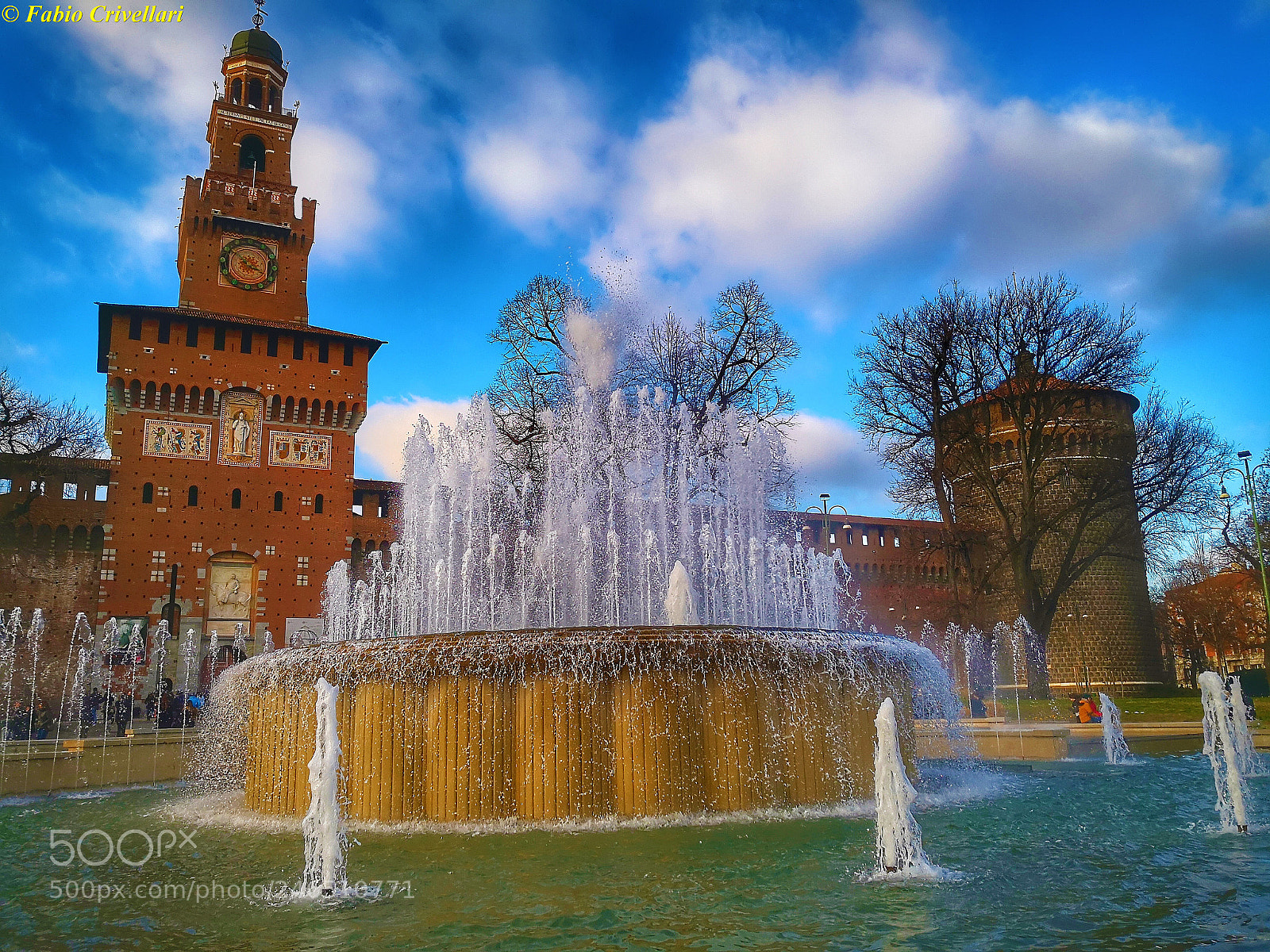 HUAWEI Mate 10 Pro sample photo. Castello sforzesco photography