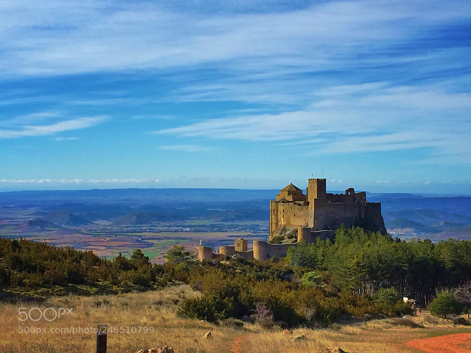 Apple iPhone 6 sample photo. Loarre castle (spain) photography