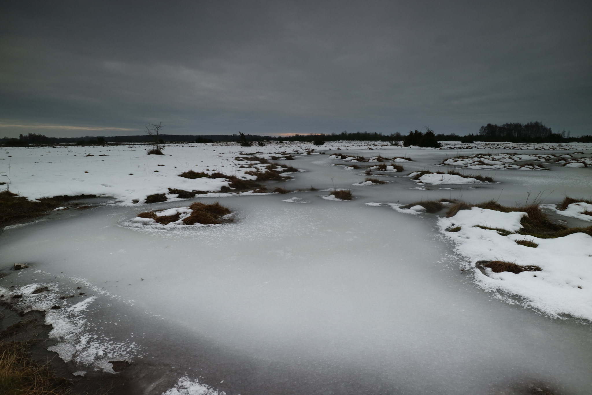 Canon EOS M3 + Canon EF-M 11-22mm F4-5.6 IS STM sample photo. Late winter on great alvar of Öland photography
