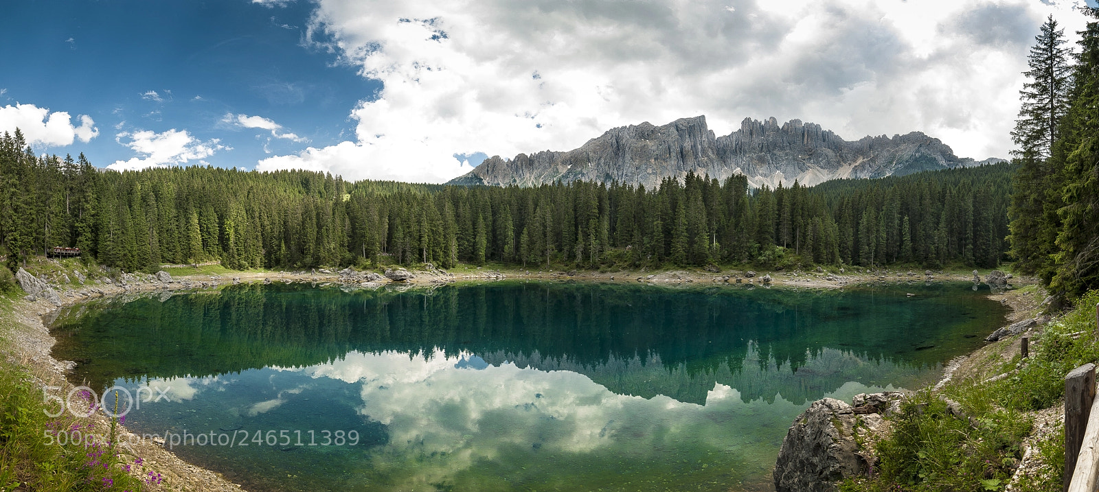 Nikon D80 sample photo. Lago di carezza photography