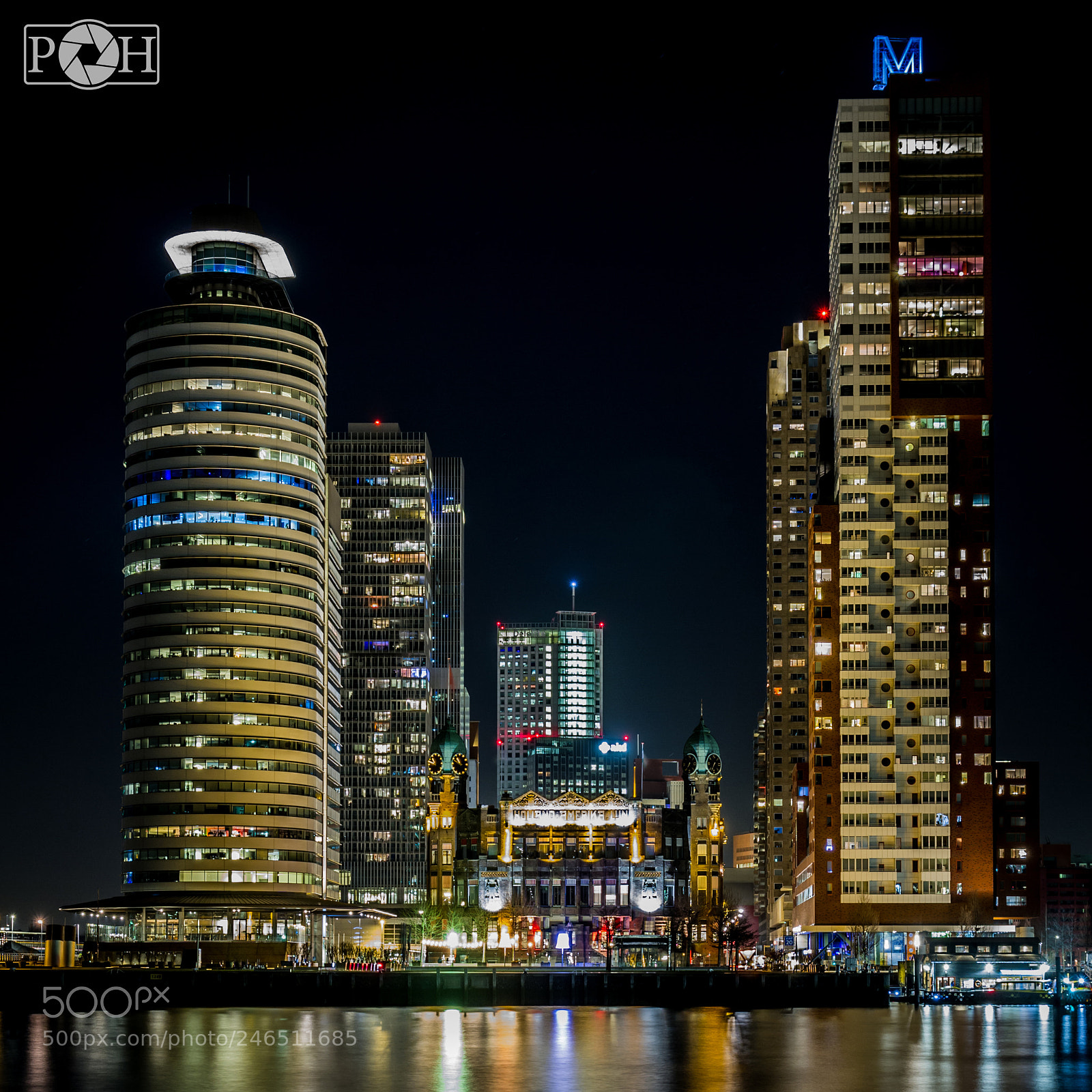 Canon EOS 7D sample photo. Kop van zuid, rotterdam photography