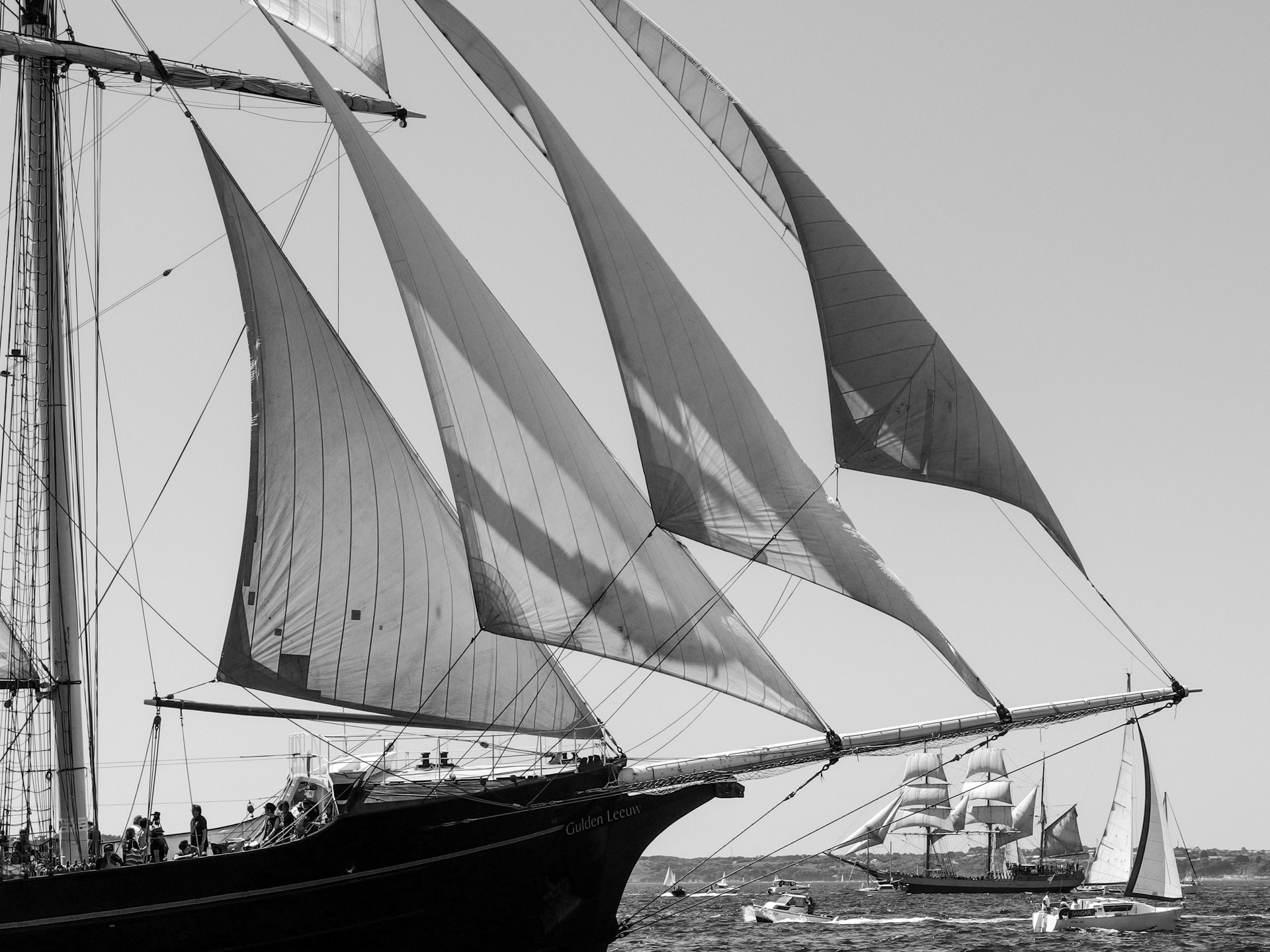 Olympus XZ-2 iHS sample photo. Four sails photography