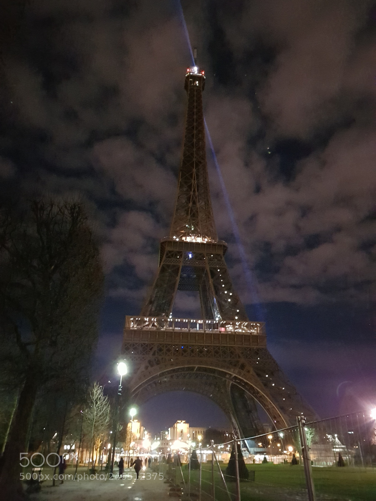 Samsung Galaxy S8 sample photo. Eiffel tower without light photography