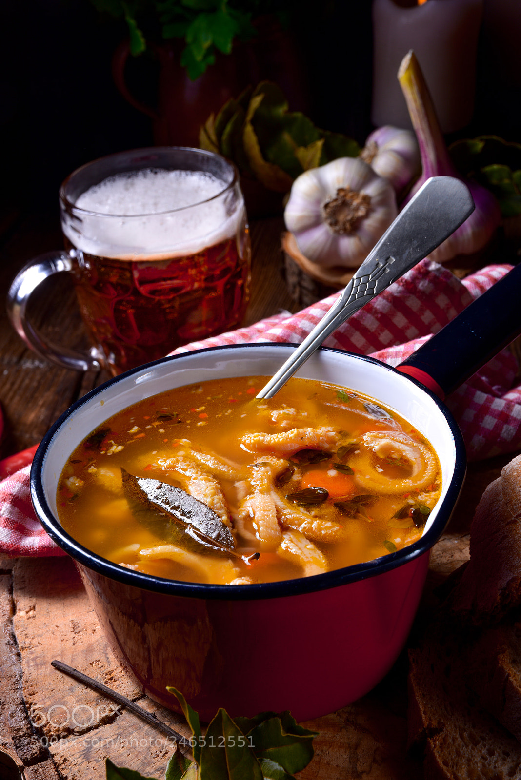 Nikon D810 sample photo. Tasty polish flaczki photography