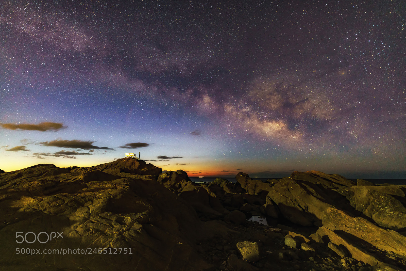 Sony a7R III sample photo. Milky way before dawn photography