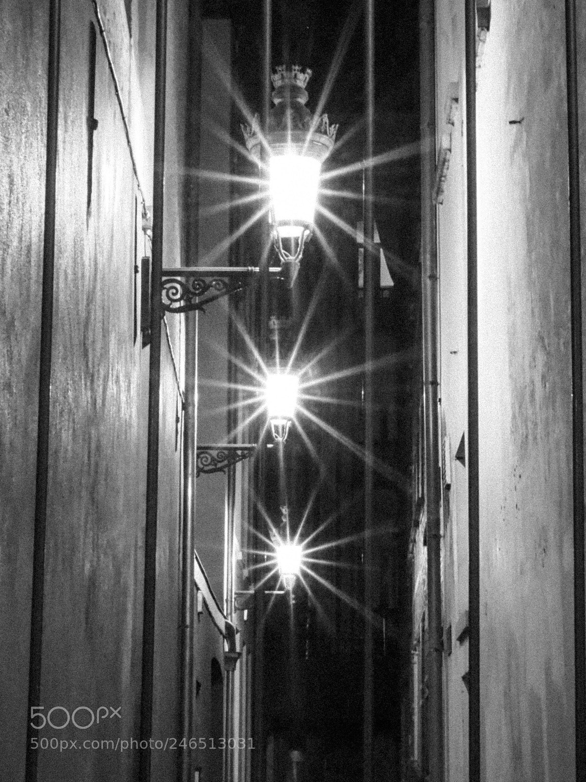 Olympus OM-D E-M10 II sample photo. Night lights photography