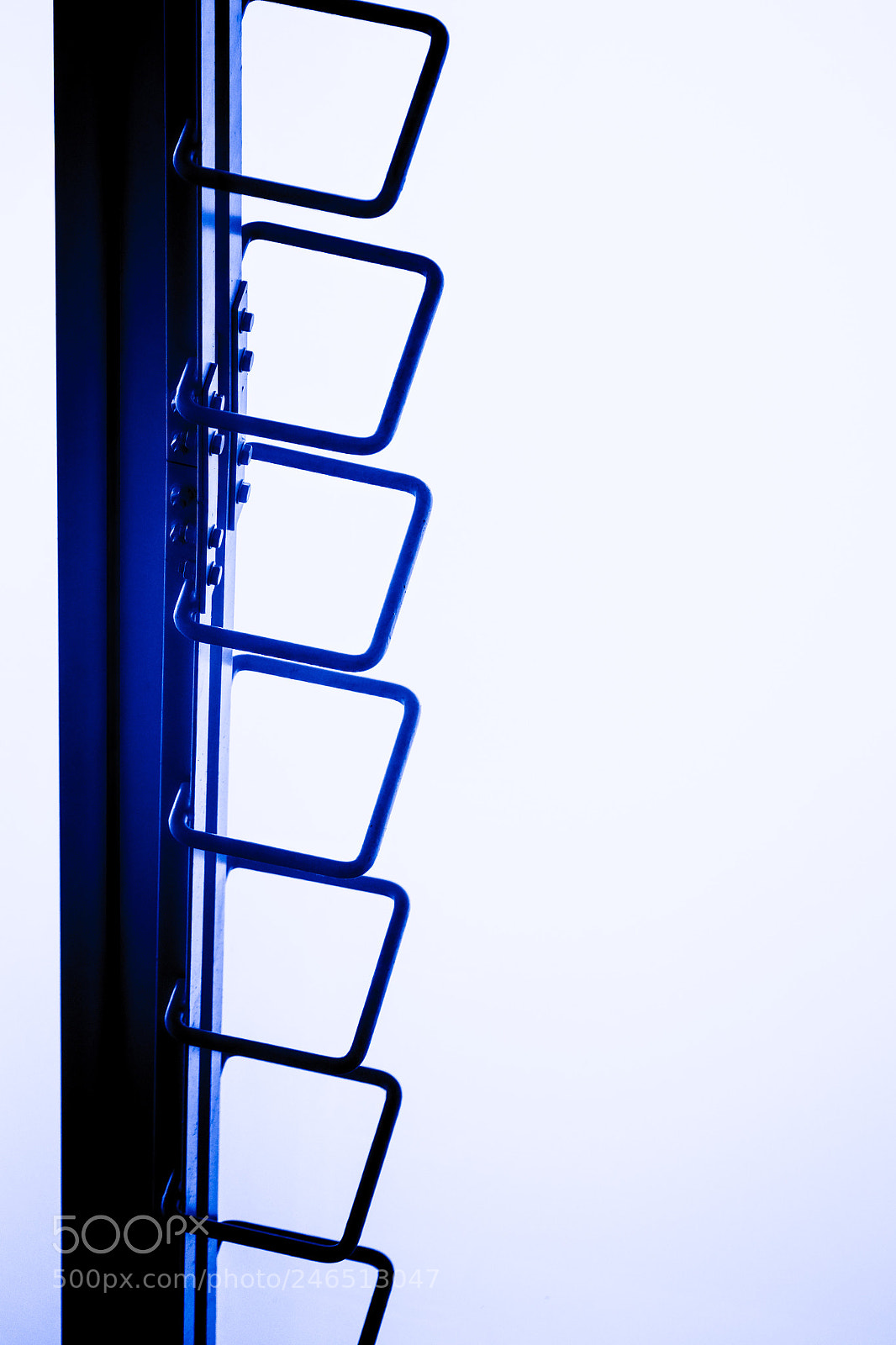 Fujifilm X-Pro2 sample photo. The blue ladder photography