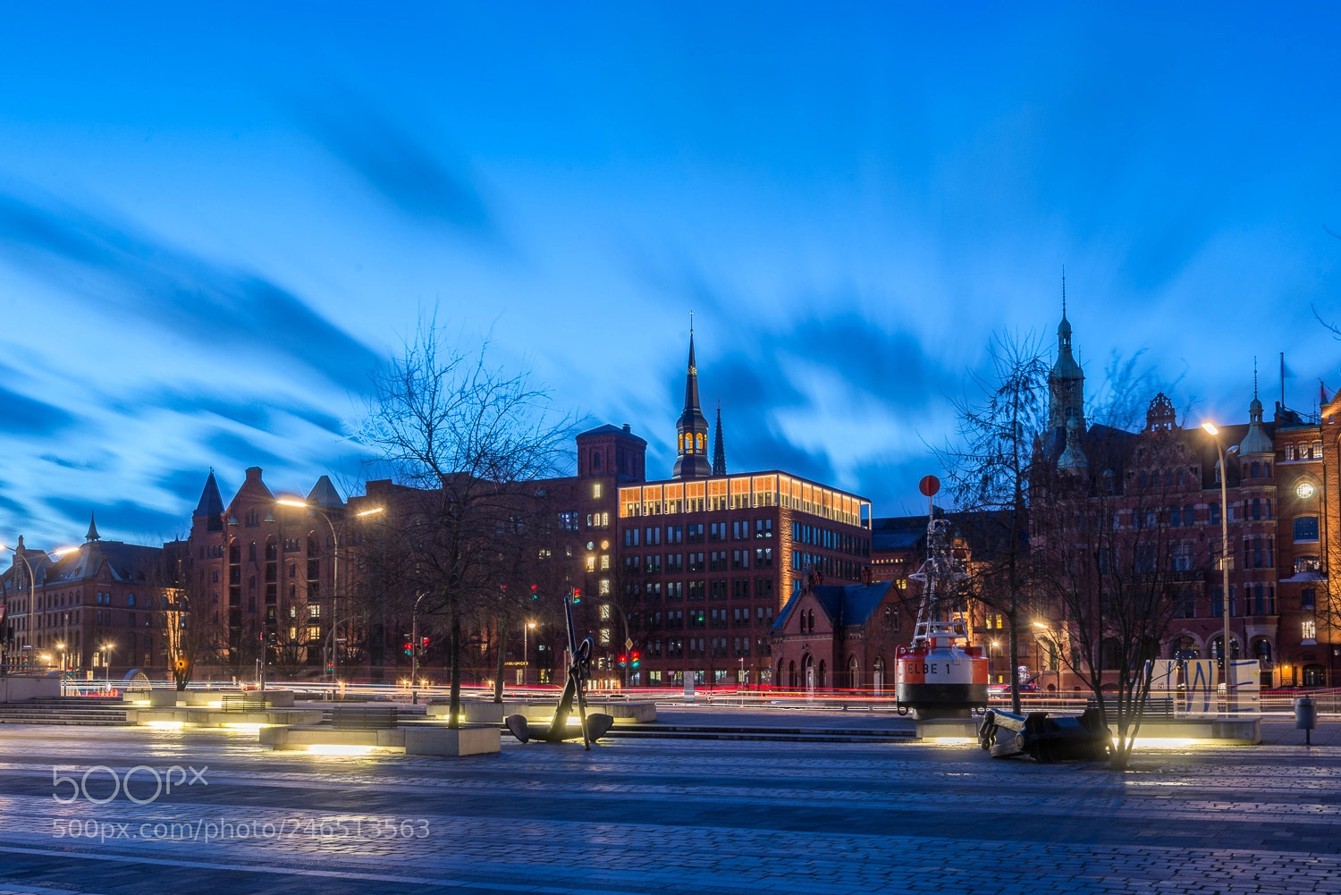 Nikon D610 sample photo. Hamburg at evening photography