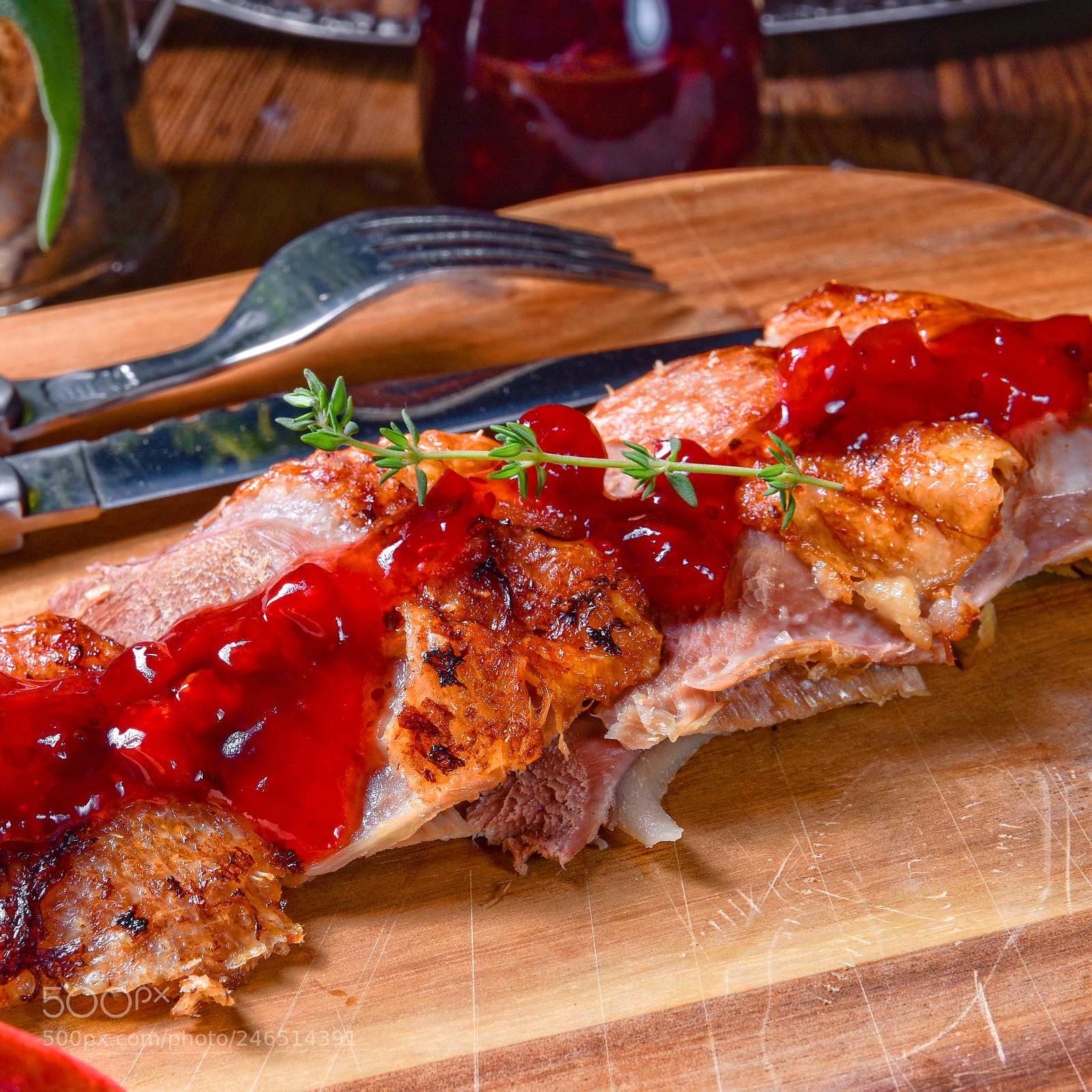 Nikon D810 sample photo. Fried duck breast with photography