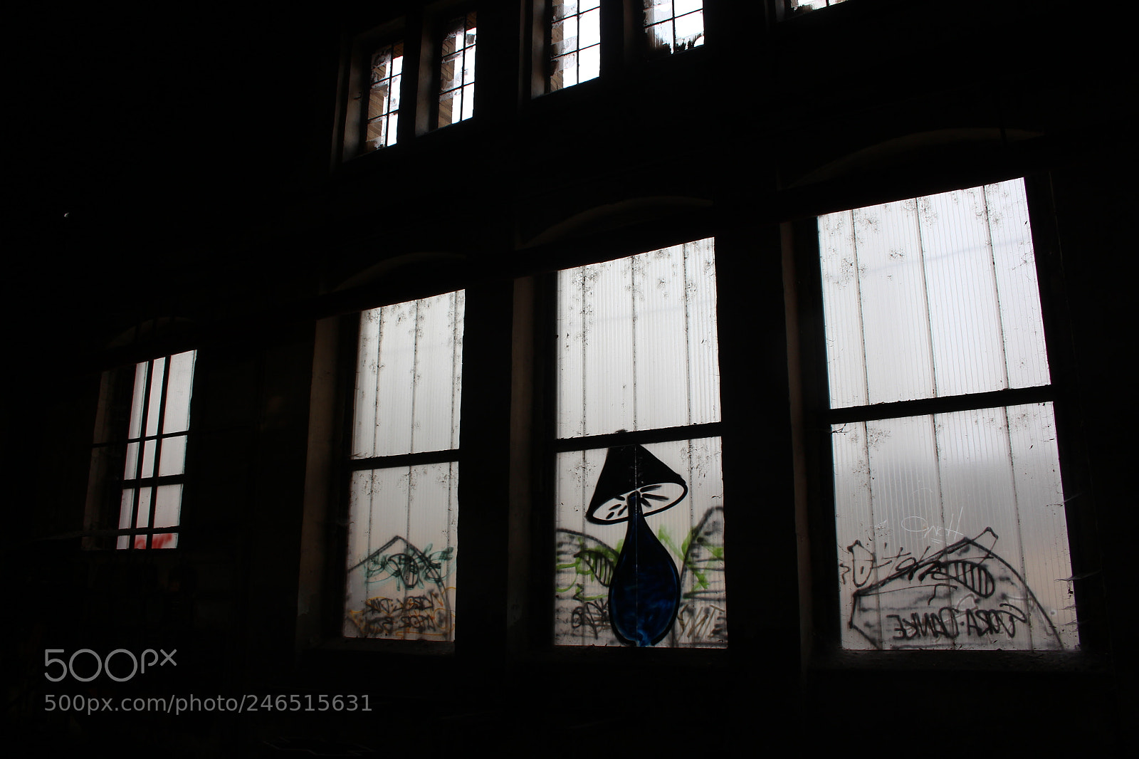 Canon EOS 700D (EOS Rebel T5i / EOS Kiss X7i) sample photo. The dark window photography