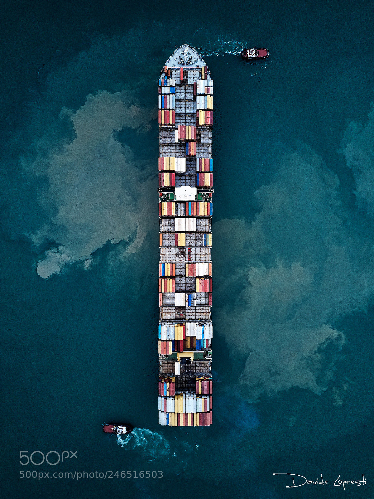 DJI FC220 sample photo. Cargo photography