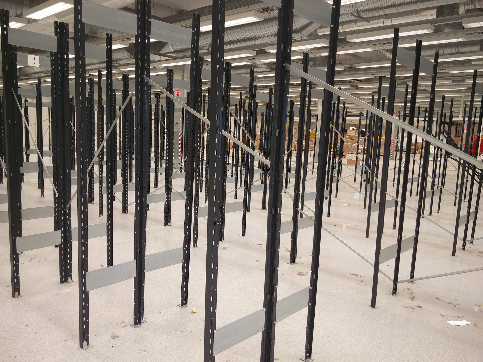 OnePlus 2 sample photo. Warehouse in demolition photography