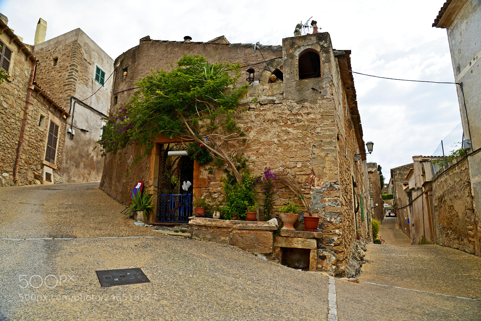 Nikon D610 sample photo. Street in an old photography