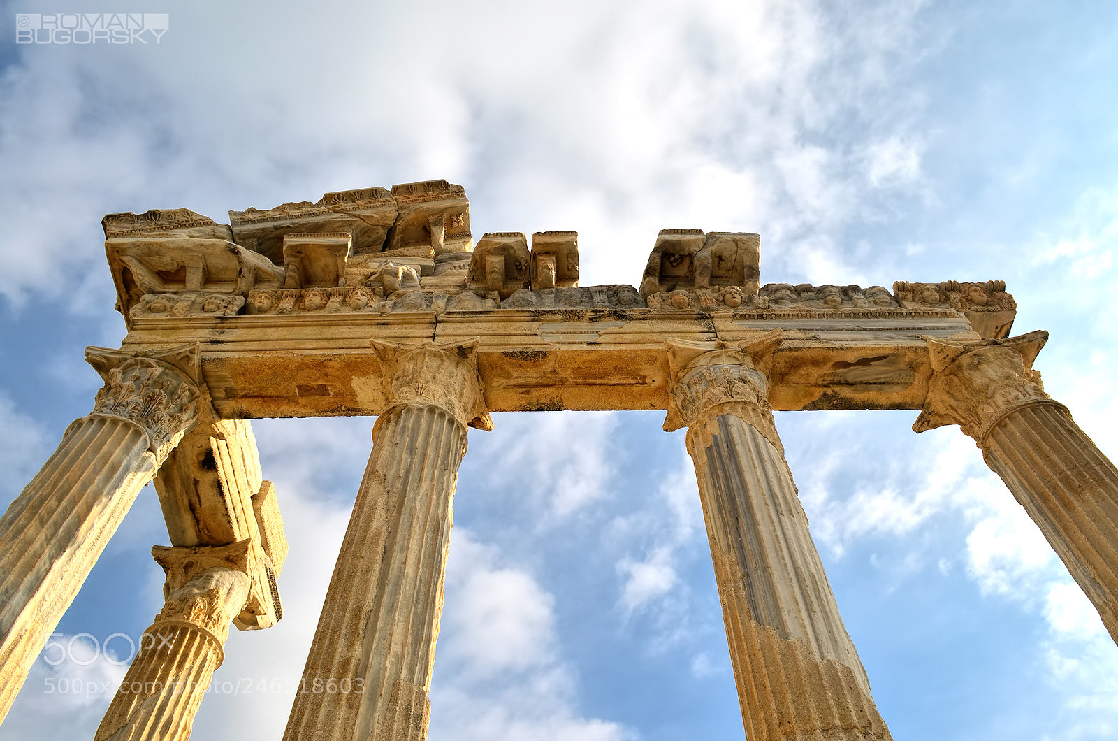 Nikon D5100 sample photo. Apollo's temple / Храм Аполлона photography