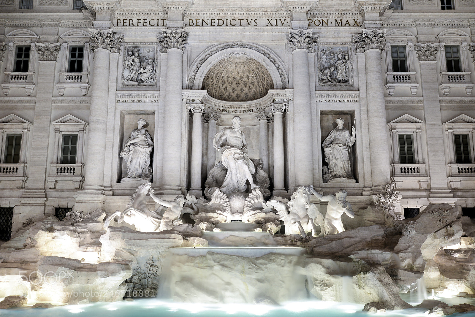 Nikon D600 sample photo. Fontana di trevi photography