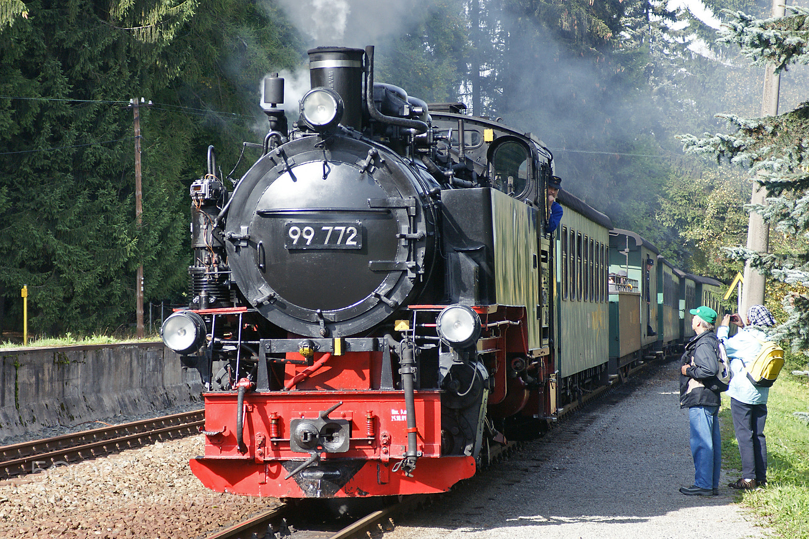 Sony Alpha DSLR-A350 sample photo. Fichtelbergbahn photography