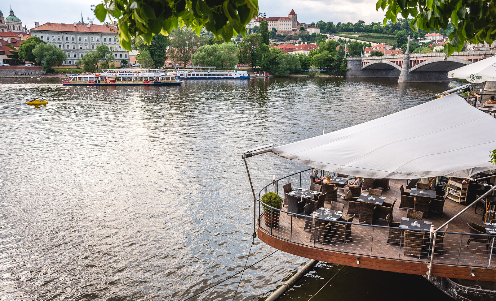 Nikon D610 sample photo. Vltava river, prague photography