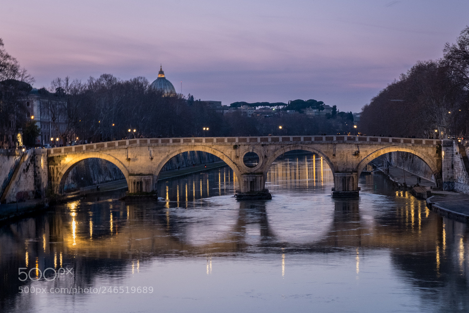 Fujifilm X-T20 sample photo. Tevere al tramonto photography