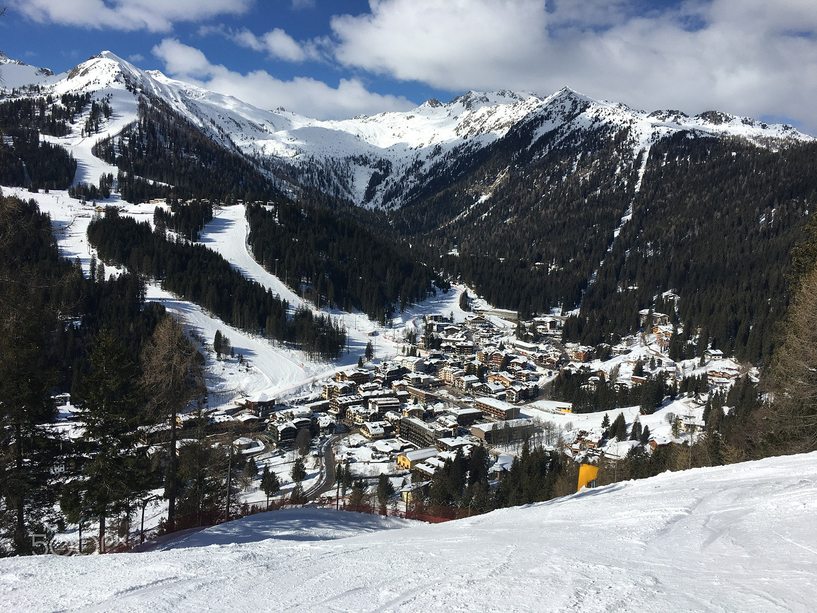 Apple iPhone 6s sample photo. Campiglio dal canalone schumacher photography
